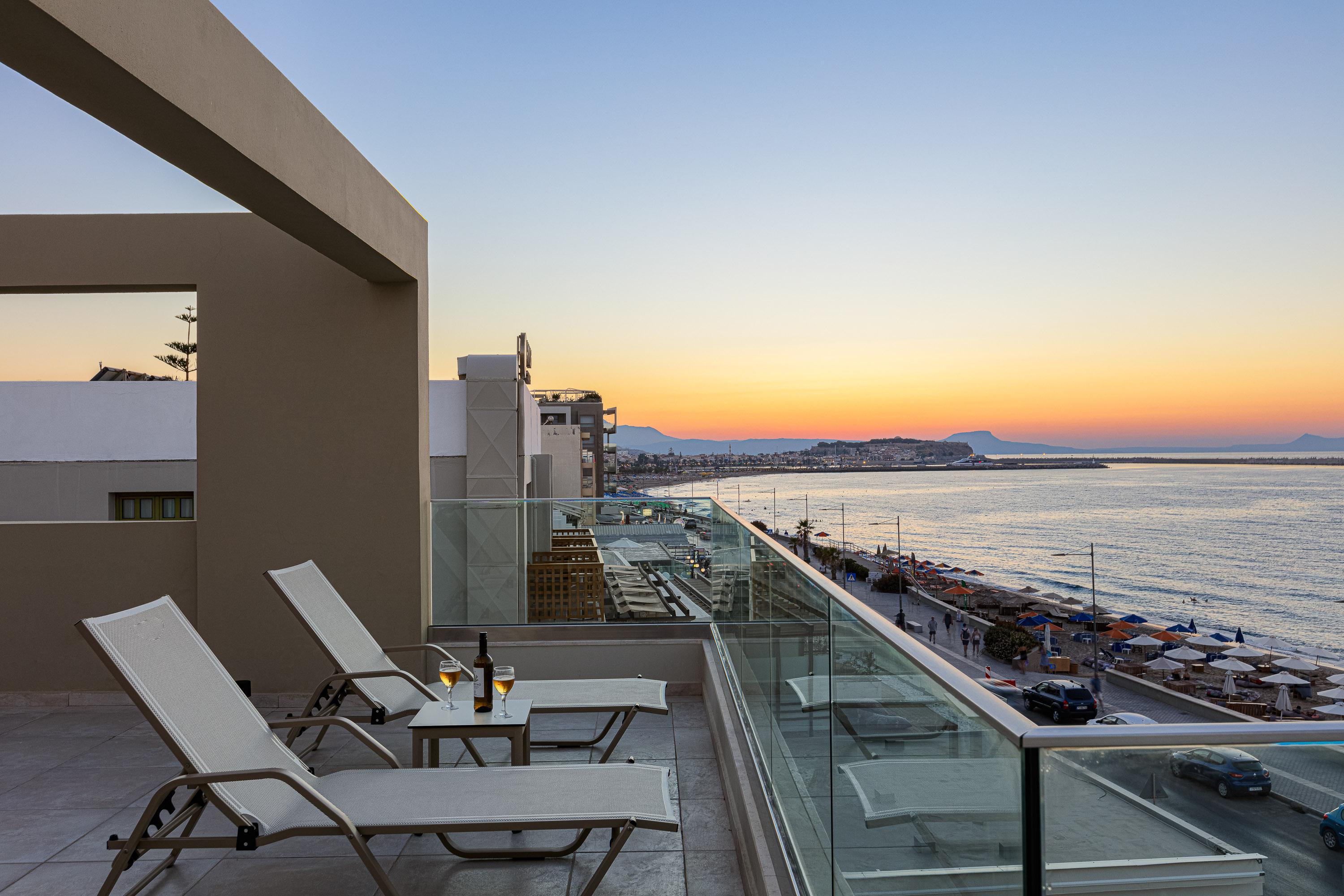 Batis Beach Hotel Rethimno Eksteriør billede