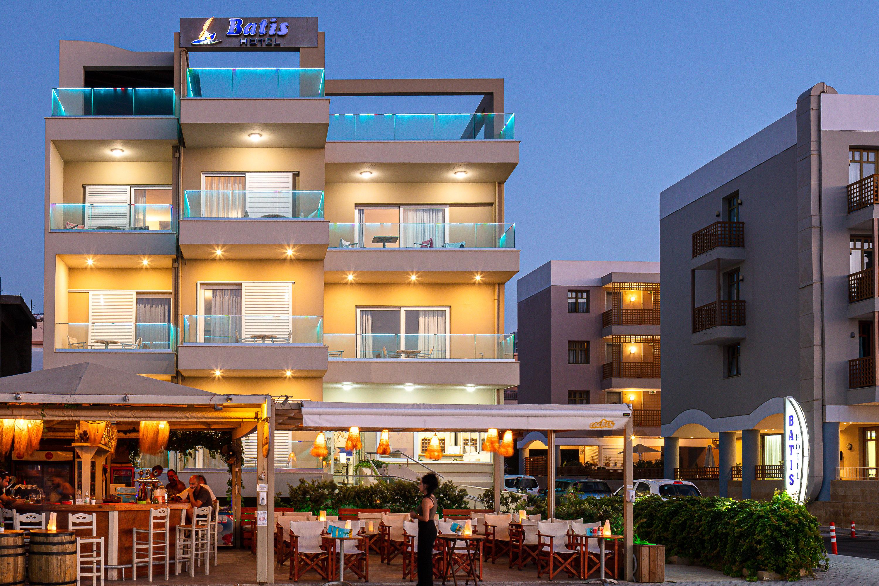 Batis Beach Hotel Rethimno Eksteriør billede