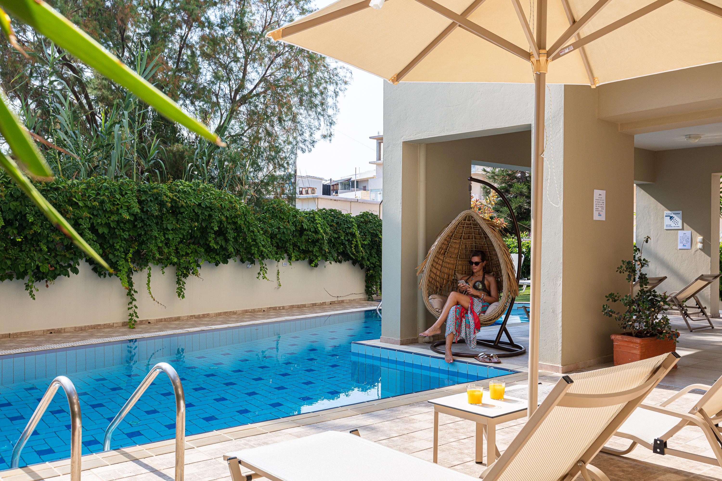 Batis Beach Hotel Rethimno Eksteriør billede