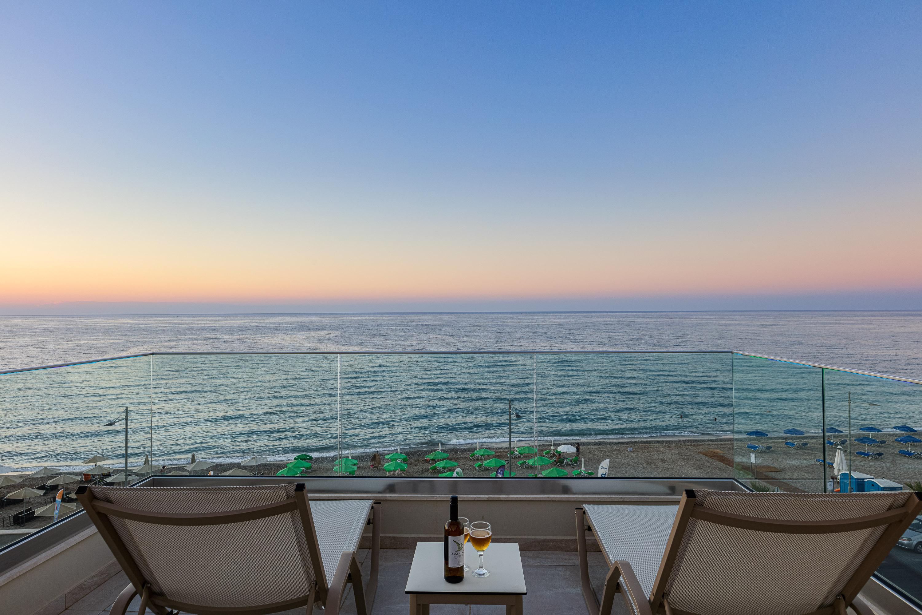 Batis Beach Hotel Rethimno Eksteriør billede