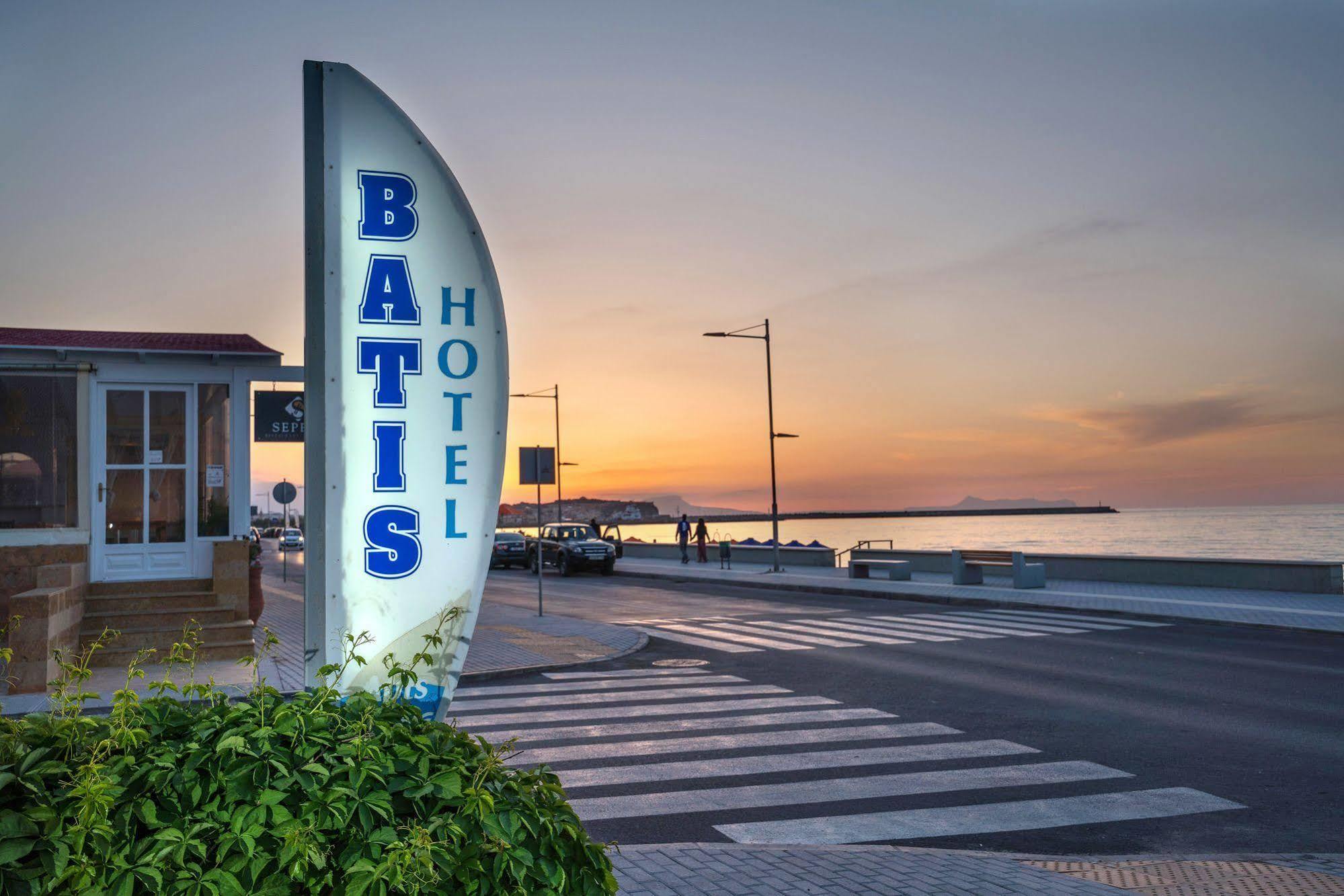 Batis Beach Hotel Rethimno Eksteriør billede